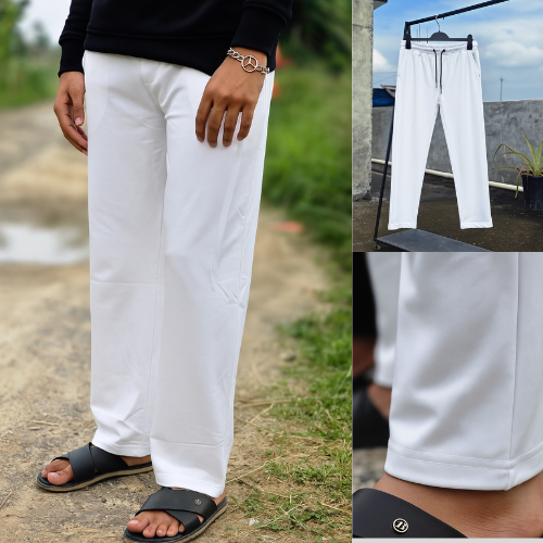 White Edition Baggy Trouser 🤍